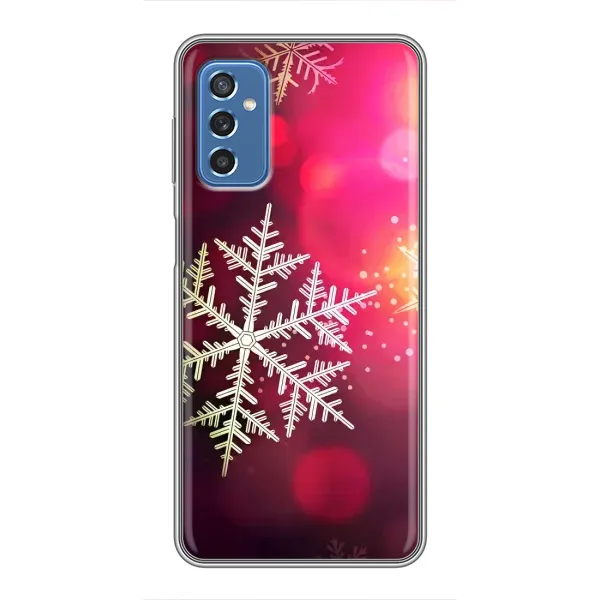 Чохол з принтом «Сніжинка» для Samsung Galaxy M52 5G (M526)