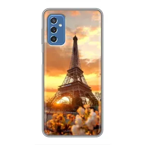 Чохол Ейфелева Вежа Samsung Galaxy M52 5G (M526) - (AlphaPrint) (Сонячня вежа)
