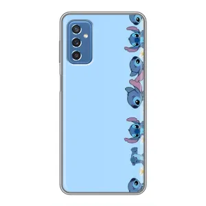 Чохол з принтом Стіч на Samsung Galaxy M52 5G (M526) (Стіч фон)