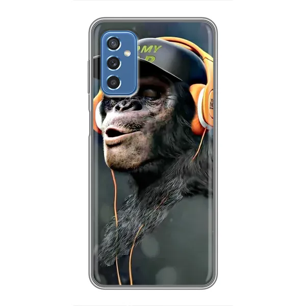 Чохол з принтом «В навушниках» для Samsung Galaxy M52 5G (M526)