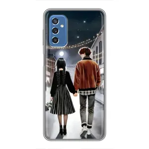 Чохол з дизайном Венздей 2 на Samsung Galaxy M52 5G (M526) (Венздей та Тайлер)