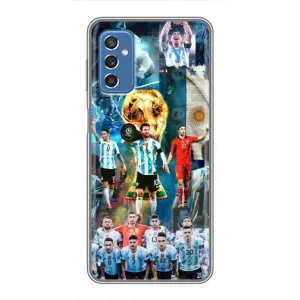 Чехлы Месси для Samsung Galaxy M52 (AlphaPrint) (Аргентина Месси)