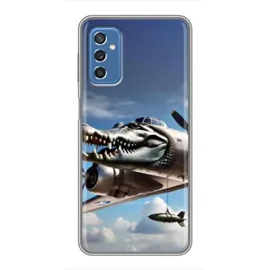 Чохол з мемом Тралалело тралала на Samsung Galaxy M52 (Бомбардіро крокоділо)