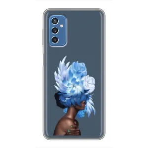 Чехлы (ART) Цветы на Samsung Galaxy M52 (VPrint) (Цветы на голове)
