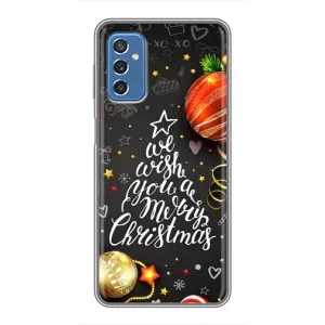 Різдвяні Чохли для Samsung Galaxy M52 (VPrint) (Ялинка)