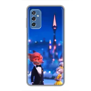 Чехол Зоотрополіс на Samsung Galaxy M52 (Романтический вечер Зверополис)