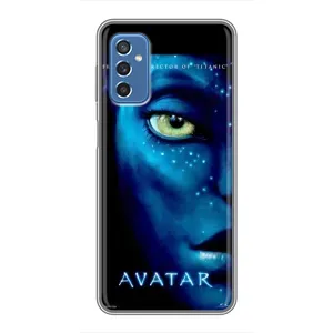 Чехлы с фильма АВАТАР для Samsung Galaxy M52 (AlphaPrint) (глаз Аватара)