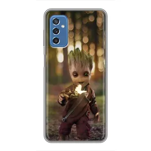 Чехол МАРВЕЛ для Самсунг М52 (AlphaPrint) (I am Groot)