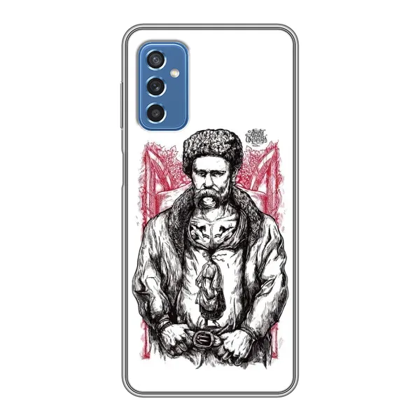 Чехол с принтом «Козак Шевченко» для Samsung Galaxy M52