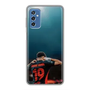 Чехол с футболистом Ламин Ямаль Samsung Galaxy M52 (Ламин 19)