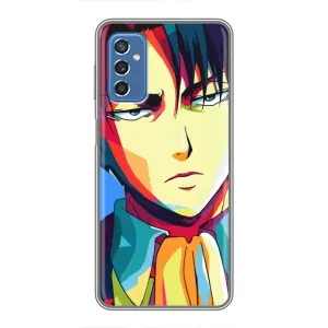 Чехлы Персонажи Аниме Наруто для Samsung Galaxy M52 (AlphaPrint) (Леви Аккерман)
