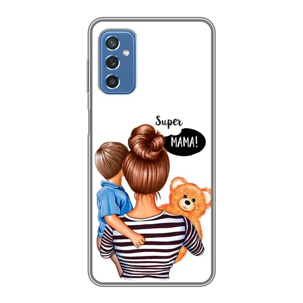 Чохол з принтом «Мама з синочком» для Samsung Galaxy M52