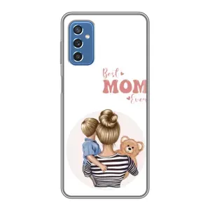 Чехлы для мамы на Samsung Galaxy M52 (Мама и сын)