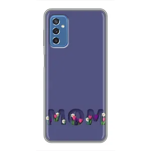Чехлы для мамы на Samsung Galaxy M52 (Мама в цветах)