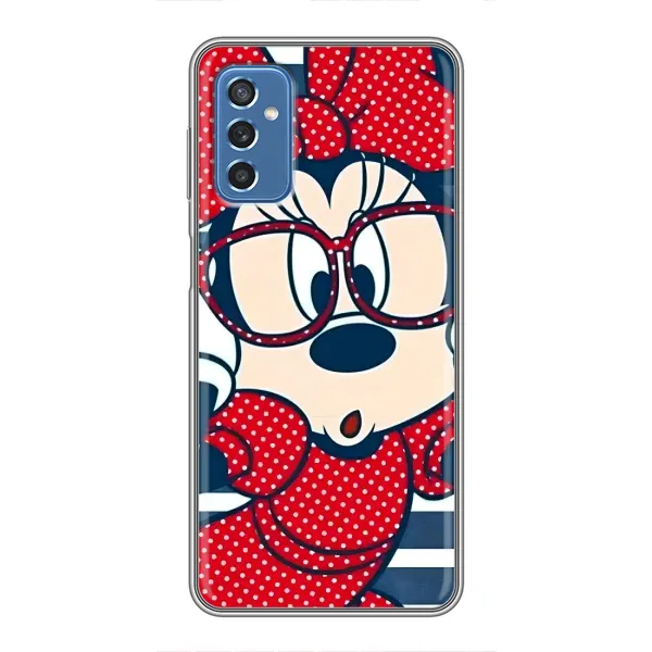 Чехол с принтом «Маус в очках» для Samsung Galaxy M52