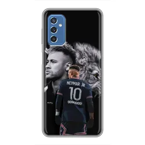 Чехол Неймар для Samsung Galaxy M52 (AlphaPrint) (Неймар Лев)