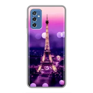 Чехол Эйфелева Башня для Samsung Galaxy M52 - (AlphaPrint) (Париж Башня)