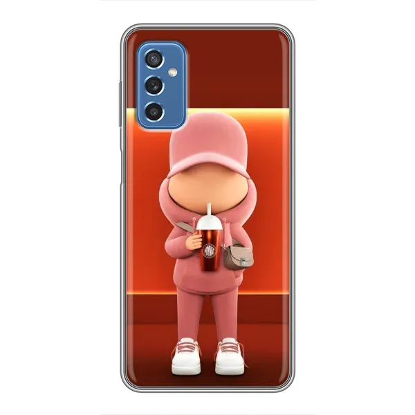 Чохол з принтом «З Кавою» для Samsung Galaxy M52