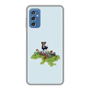 Чехлы с картинкой собаки Патрон для Samsung Galaxy M52 (AlphaPrint) (Сапер Пес)