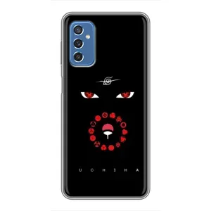 Чехлы на тему: Итачи Учиха для Samsung Galaxy M52 (AlphaPrint) (глаза Итачи)