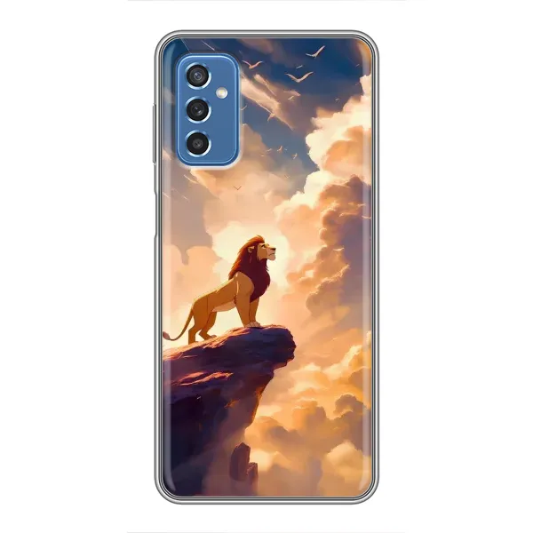 Чехол с принтом «Симба на скале» для Samsung Galaxy M52 Чехол с принтом «Симба на скале» для Samsung Galaxy M52