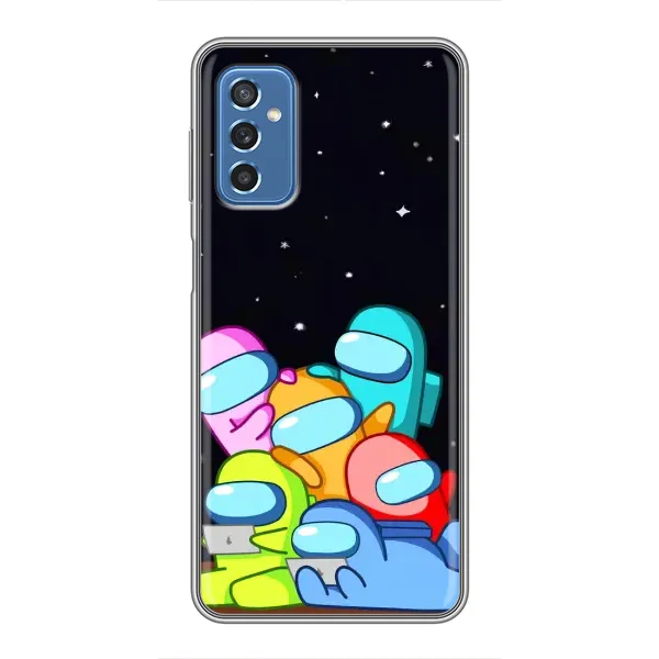 Чохол з принтом «Скіни в космосі» для Samsung Galaxy M52