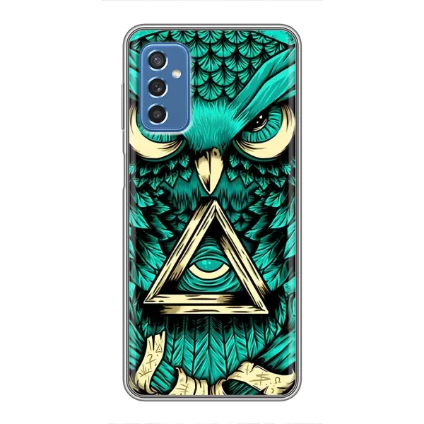 Чехол с принтом «Сова с глазом» для Samsung Galaxy M52 Чехол с принтом «Сова с глазом» для Samsung Galaxy M52