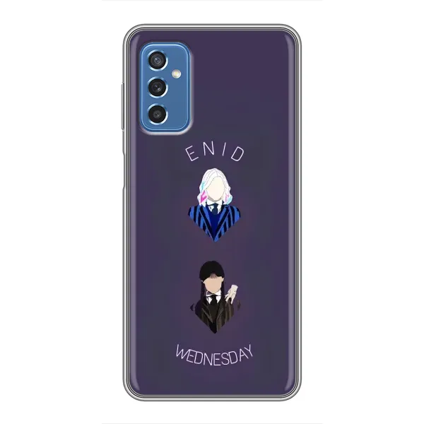 Чехол с принтом «Уэнздей и подруга» для Samsung Galaxy M52