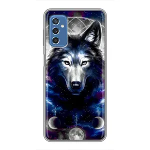 Защитные чехлы для Самсунг М52 (AlphaPrint) (ХИТ продаж) ВОЛК (Волк)