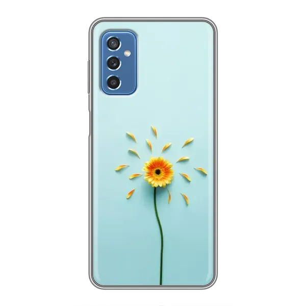 Чехол с принтом «Желтый цветок» для Samsung Galaxy M52