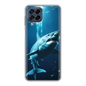 Чохол з картинкою 'Хижаки' для Samsung Galaxy M53 (5G) (M536B) (Акула під водою)