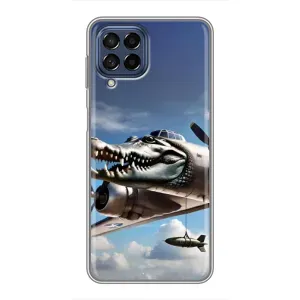 Чохол з мемом Тралалело тралала на Samsung Galaxy M53 (5G) (M536B) (Бомбардіро крокоділо)