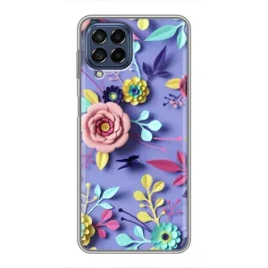 Чохли з квітами для Samsung Galaxy M53 (5G) (M536B) (VPrint) (Дизайн квітів)