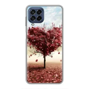 Чехлы для любимой на Самсунг Галаксі М53 (5G) (M536B) (VPrint) (Дерево серце)