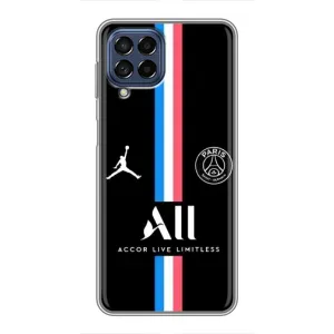 Чохли PSG для Samsung Galaxy M53 (5G) (M536B) (AlphaPrint) (футболка ПСЖ)