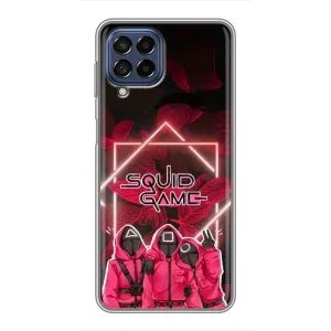 Чохол Гра в кальмара для Samsung Galaxy M53 (5G) (M536B) (Охоронці Гра кальмара)