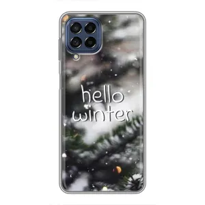 Новорічні, Святкові Чохли для Samsung Galaxy M53 (5G) (M536B) - 2024 год (Hello winter)