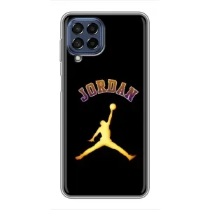 Чохли для Samsung Galaxy M53 (5G) (M536B) - з картинкою JORDAN (AlphaPrint) (Jordan Gold)
