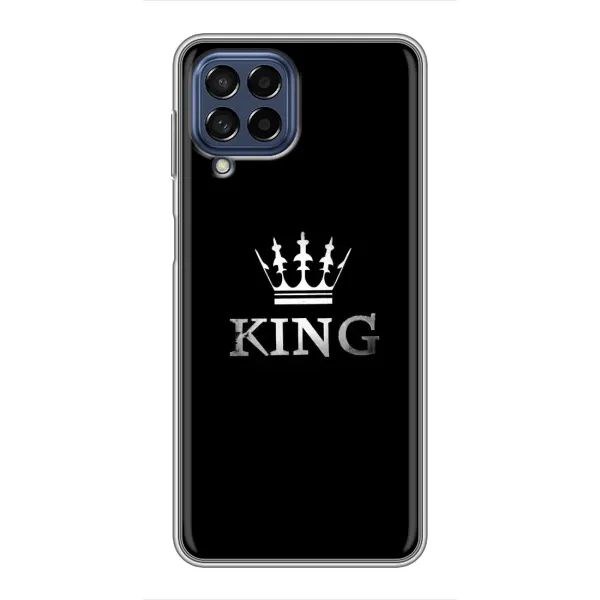 Чохол з принтом «KING» для Samsung Galaxy M53 (5G) (M536B)
