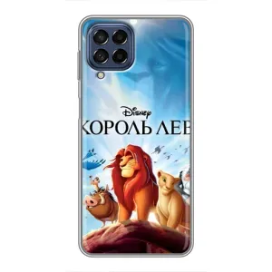 Чохол Король лев на Самсунг Галаксі М53 (5G) (M536B) (Постер Король Лев)