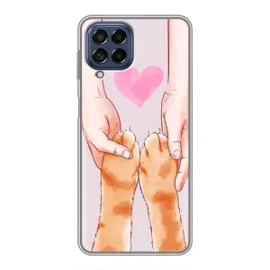 Чохол на Самсунг Галаксі М53 (5G) (M536B) з Котиками (VPrint) (Любовь до котиків)