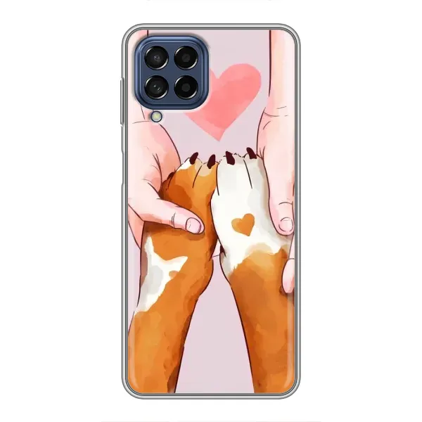 Чохол з принтом «Любовь до собак» для Samsung Galaxy M53 (5G) (M536B) Чохол з принтом «Любовь до собак» для Samsung Galaxy M53 (5G) (M536B)