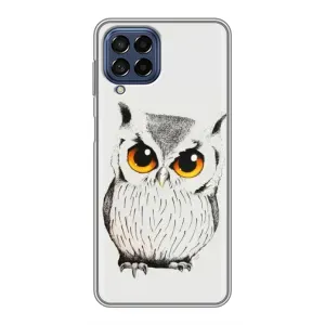 Чохол з пташками на Samsung Galaxy M53 (5G) (M536B) (VPrint) (Мила Сова)