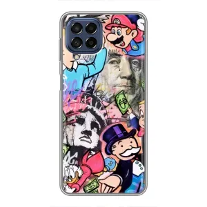 Чохли з крутими принтами для Samsung Galaxy M53 (5G) (M536B) - (PREMIUMPrint) (Monopoly man)