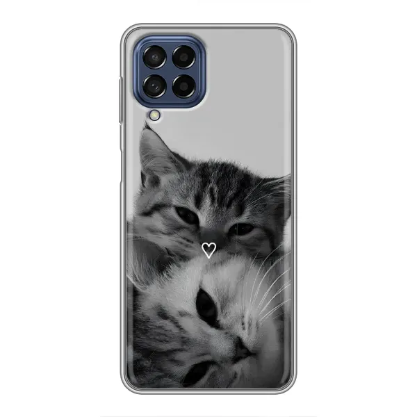 Чохол з принтом «Пара котів» для Samsung Galaxy M53 (5G) (M536B) Чохол з принтом «Пара котів» для Samsung Galaxy M53 (5G) (M536B)