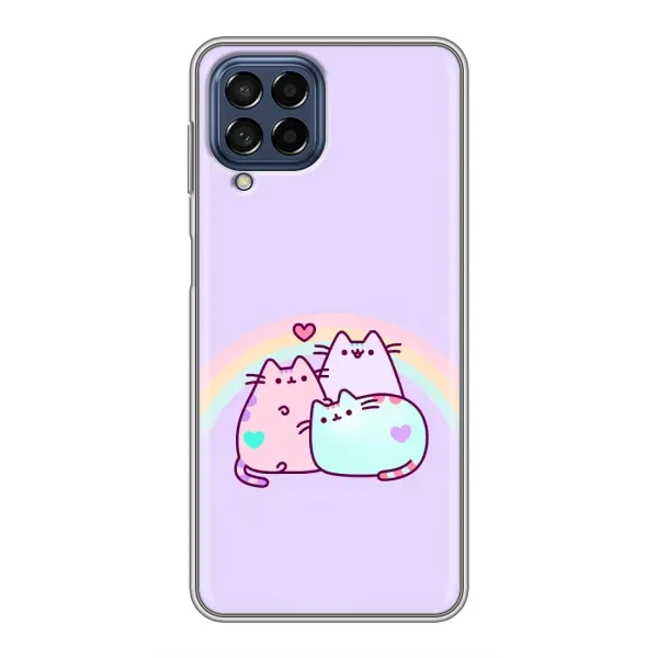 Чохол з принтом «Радужний котик» для Samsung Galaxy M53 (5G) (M536B) Чохол з принтом «Радужний котик» для Samsung Galaxy M53 (5G) (M536B)