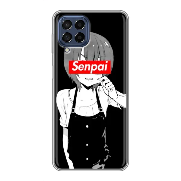 Чехол с принтом «Senpai» для Samsung Galaxy M53 (5G) (M536B)