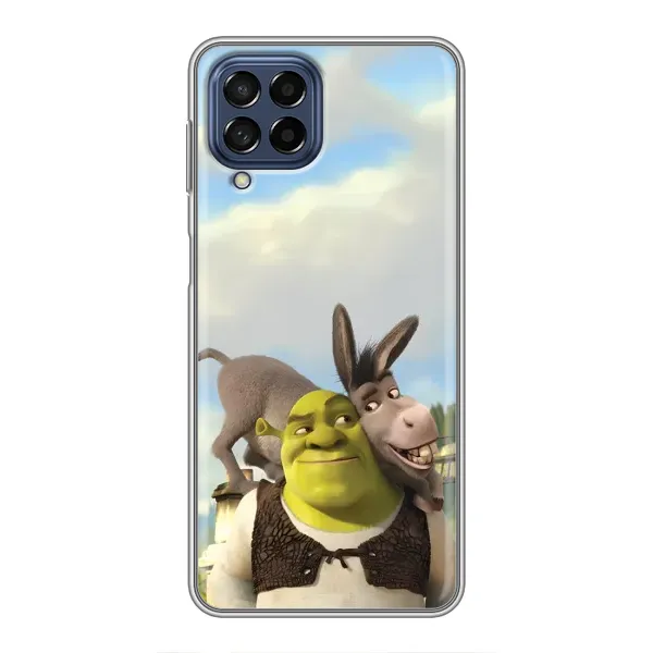 Чохол з принтом «Шрек та Осел» для Samsung Galaxy M53 (5G) (M536B) Чохол з принтом «Шрек та Осел» для Samsung Galaxy M53 (5G) (M536B)