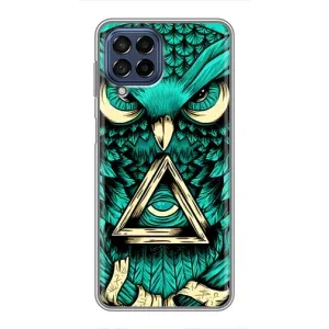 Чохол з пташками на Samsung Galaxy M53 (5G) (M536B) (VPrint) (Сова з оком)