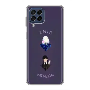 Чохли Венсдей на Samsung Galaxy M53 (5G) (M536B) Уенсдей (AlphaPrint) (Венздей і подруга)